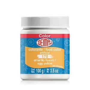 PZA COLOR AMARILLO HUEVO DEIMAN C/100 GRS