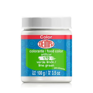 PZA COLOR VERDE LIMON DEIMAN C/100 GRS