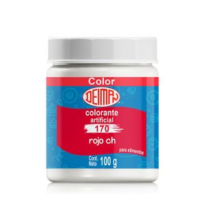 PZA COLOR ROJO CH DEIMAN C/100 GRS