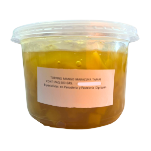 PZA C/500GRS TOPPING MANGO MARACUYA TAMAI