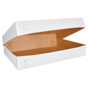 PZA CAJA BLANCA C/VENTANA 30*42CM P/12 DONAS